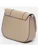 maison héritage PARIS Leder-Umhängetasche "Tex Box" in Beige - (B)25 x (H)19 x (T)9 cm