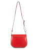 maison héritage PARIS Leder-Umhängetasche "Tex" in Rot - (B)25 x (H)19 x (T)9 cm