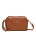 maison héritage PARIS Leder-Umhängetasche "Mini Gaby" in Hellbraun - (B)28 x (H)22 x (T)8 cm