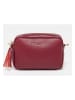 maison héritage PARIS Leder-Umhängetasche "Gaby" in Bordeaux - (B)28 x (H)22 x (T)8,5 cm