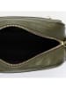 maison héritage PARIS Leder-Umhängetasche "Gaby" in Khaki - (B)28 x (H)22 x (T)8 cm