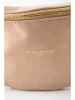 maison héritage PARIS Leder-Brustbeutel "Rachel" in Taupe - (B)34 x (H)17 x (T)10 cm