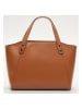 maison héritage PARIS Leder-Schultertasche "Parl" in Camel - (B)29,5 x (H)23,5 x (T)12 cm
