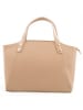 maison héritage PARIS Leren handtas "Parl" beige - (B)29,5 x (H)23,5 x (D)12 cm