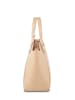 maison héritage PARIS Leren handtas "Parl" beige - (B)29,5 x (H)23,5 x (D)12 cm