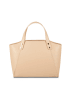 maison héritage PARIS Leder-Henkeltasche "Parl" in Beige - (B)29,5 x (H)23,5 x (T)12 cm