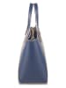 maison héritage PARIS Leder-Schultertasche "Parl" in Blau - (B)29,5 x (H)23,5 x (T)12 cm