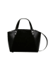 maison héritage PARIS Leder-Henkeltasche "Parl" in Schwarz - (B)29,5 x (H)23,5 x (T)12 cm