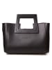 maison héritage PARIS Leren handtas "Jini" zwart - (B)30 x (H)22 x (D)10 cm