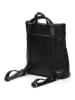 maison héritage PARIS Leder-Rucksack "Livia" in Schwarz - (B)32 x (H)35 x (T)12 cm
