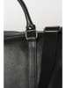 maison héritage PARIS Leder-Weekender "Lony" in Schwarz - (B)41 x (H)28 x (T)13,5 cm