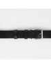 maison héritage PARIS Leder-Gürtel "Giulio" in Schwarz