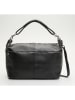 maison héritage PARIS Leder-Weekender "Jax" in Schwarz - (B)60 x (H)34 x (T)14 cm