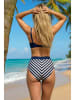 Aquarilla Bikini donkerblauw/wit