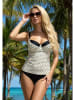 Aquarilla Tankini in Beige/ Schwarz