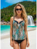 Aquarilla Tankini in Schwarz/ Bunt