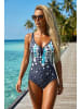 Aquarilla Strój kąpielowy w kolorze granatowym