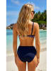 Verano Bikini w kolorze granatowym ze wzorem
