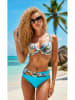 Verano Bikini turquoise/meerkleurig