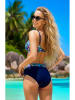 Verano Bikini w kolorze granatowym ze wzorem