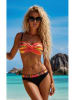 Verano Bikini w kolorze czarno-pomarańczowym