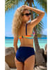 Verano Bikini w kolorze granatowym ze wzorem