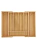 Homla Besteckkasten "Bambou" lichtbruin - (L)37 x (B)31 cm