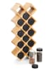 Homla 15-delige kruidenrekset "Bamboo" beige - (B)42 x (H)17 x (D)9,5 cm