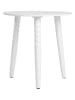Homla Salontafel "Cast" wit - (H)40 x Ø 40 cm