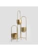 Homla Blumentopf "Floero" in Gold - (B)49 x (H)80 cm