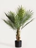 Homla Kunstplant "Tropical Zone" groen/zwart - (H)90 cm