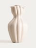 Homla Vase "Filly" in Creme - (H)25,5 x Ø 14 cm 