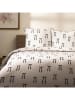 Homla Komplet pościeli "Carnival" w kolorze biało-czarnym