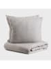 Homla Beddengoedset "Gossy" grijs