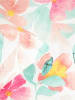 Homla Mikrofaser-Bettwäsche-Set "Fiore" in Weiß/ Pink/ Mint