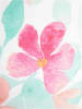 Homla Mikrofaser-Bettwäsche-Set "Fiore" in Weiß/ Pink/ Mint