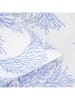 Homla Beddengoedset "Coral" wit/blauw