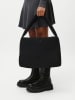 LeGer Schultertasche "Katrin" in Schwarz