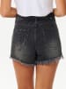 Rip Curl Jeans-Shorts in Schwarz