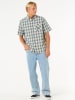 Rip Curl Blouse "Raw Energy" - regular fit - blauw/beige