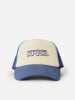 Rip Curl Czapka "Mixed Revival" w kolorze niebiesko-beżowym