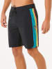 Rip Curl Szorty kąpielowe "Mirage 3/2/1 Ultimate" w kolorze czarnym ze wzorem