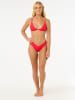 Rip Curl Biustonosz bikini "Premium Surf" w kolorze czerwonym