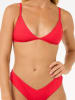 Rip Curl Biustonosz bikini "Premium Surf" w kolorze czerwonym