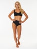 Rip Curl Biustonosz bikini "Premium Surf" w kolorze czarnym