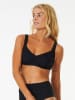 Rip Curl Bikini-Oberteil "Premium Surf" in Schwarz
