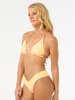 Rip Curl Biustonosz bikini "Premium Surf" w kolorze żółtym