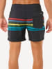 Rip Curl Szorty kąpielowe "Mirage Retro Mumma" w kolorze czarnym ze wzorem