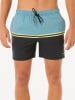 Rip Curl Zwemshorts "Combine Volley" zwart/lichtblauw
