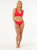Rip Curl Bikini-Oberteil "Premium Surf" in Rot